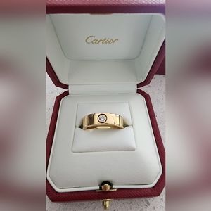 Authentic Cartier 1pc diamond 💎 anniversary ring
